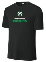 ST350-McNicholas Rockets Tee - Black